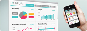 Monitor fitness weight online