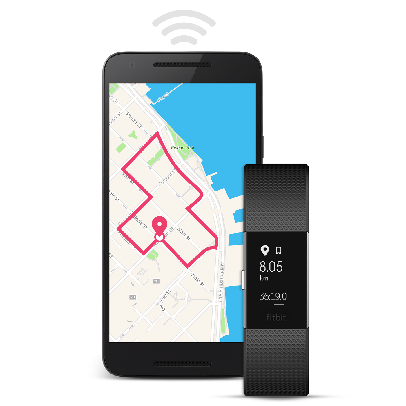 gps fitbit