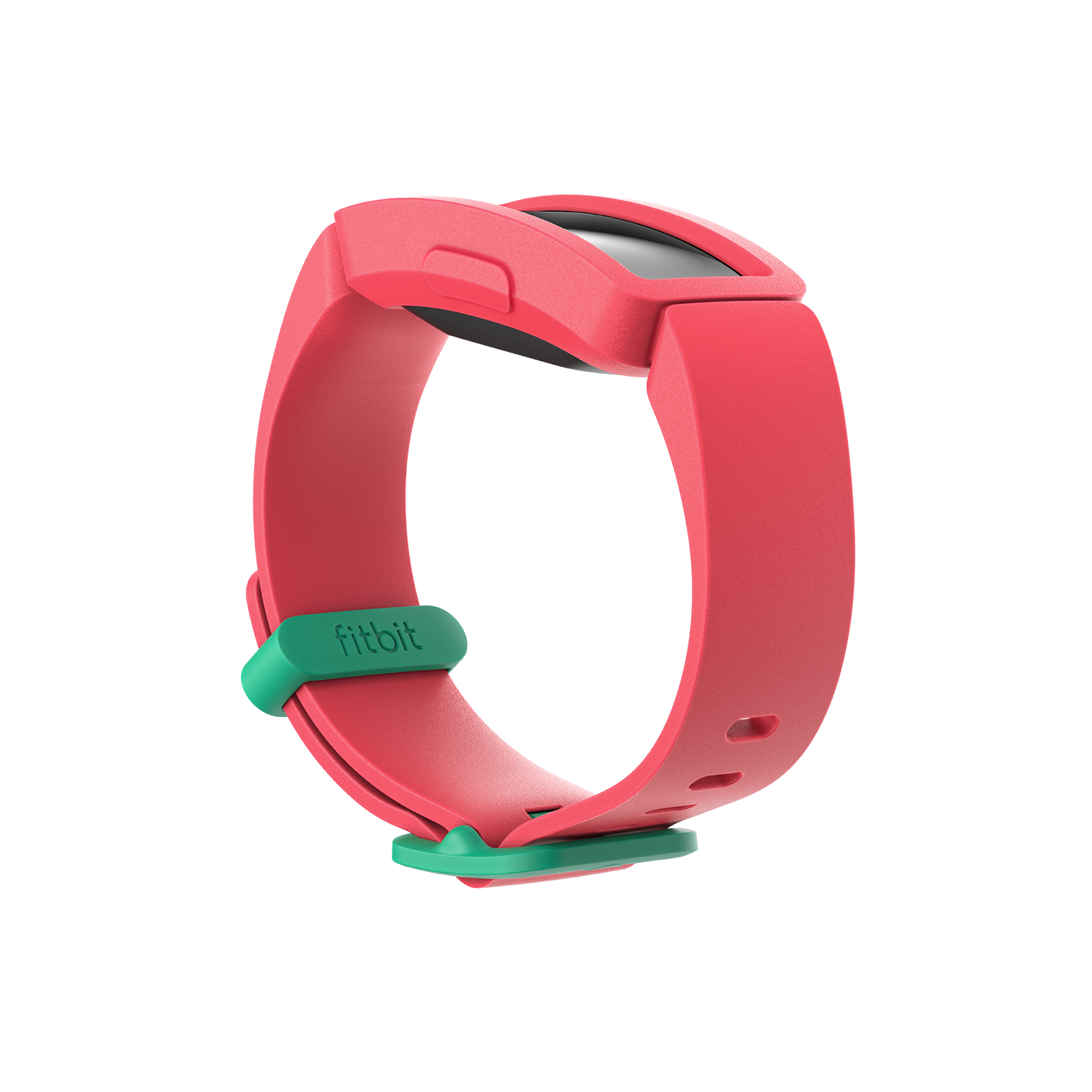 Klassisches Armband für Fitbit Ace 2 (Wassermelone/Türkis)