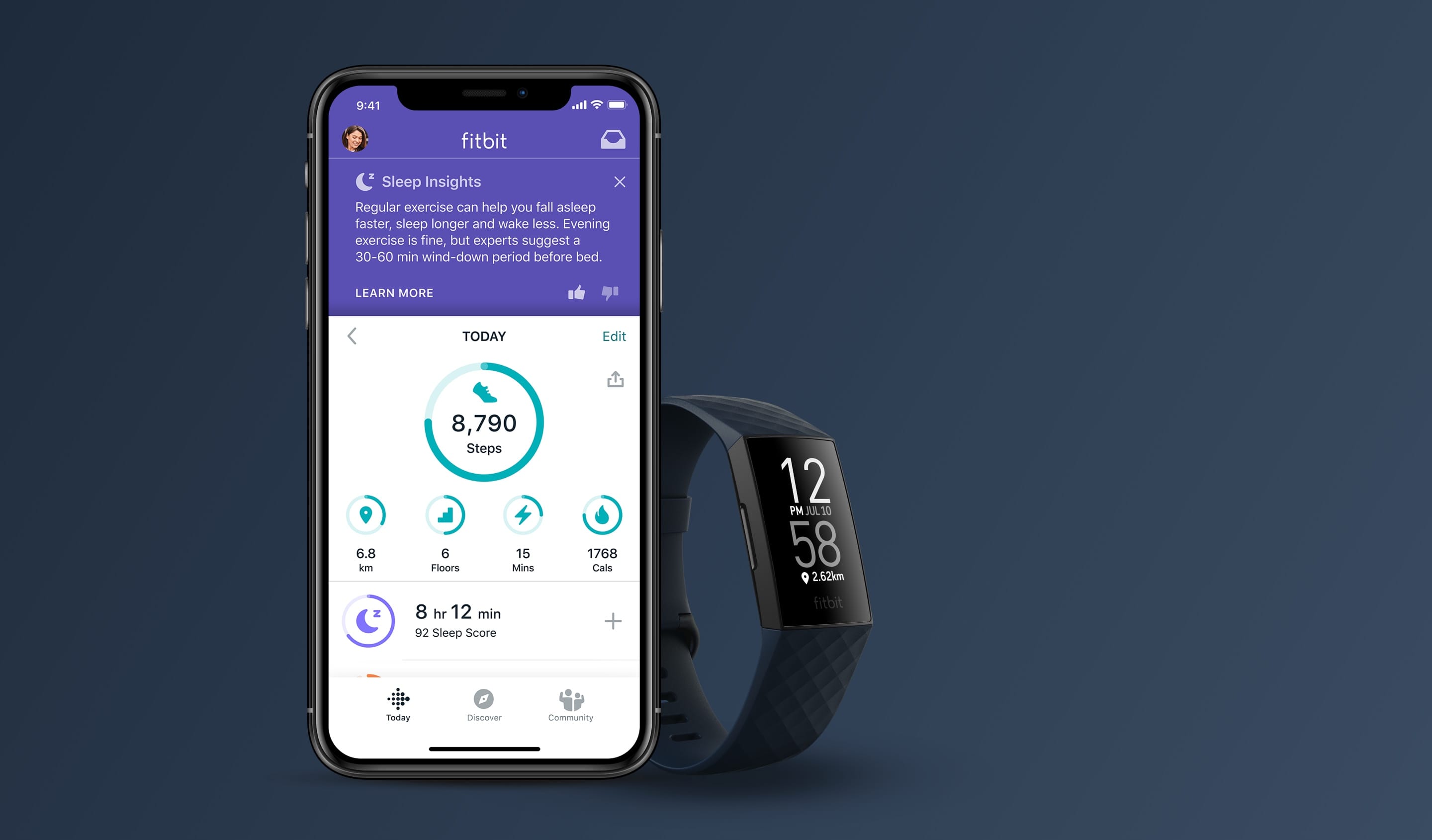 fitbit mobile watch