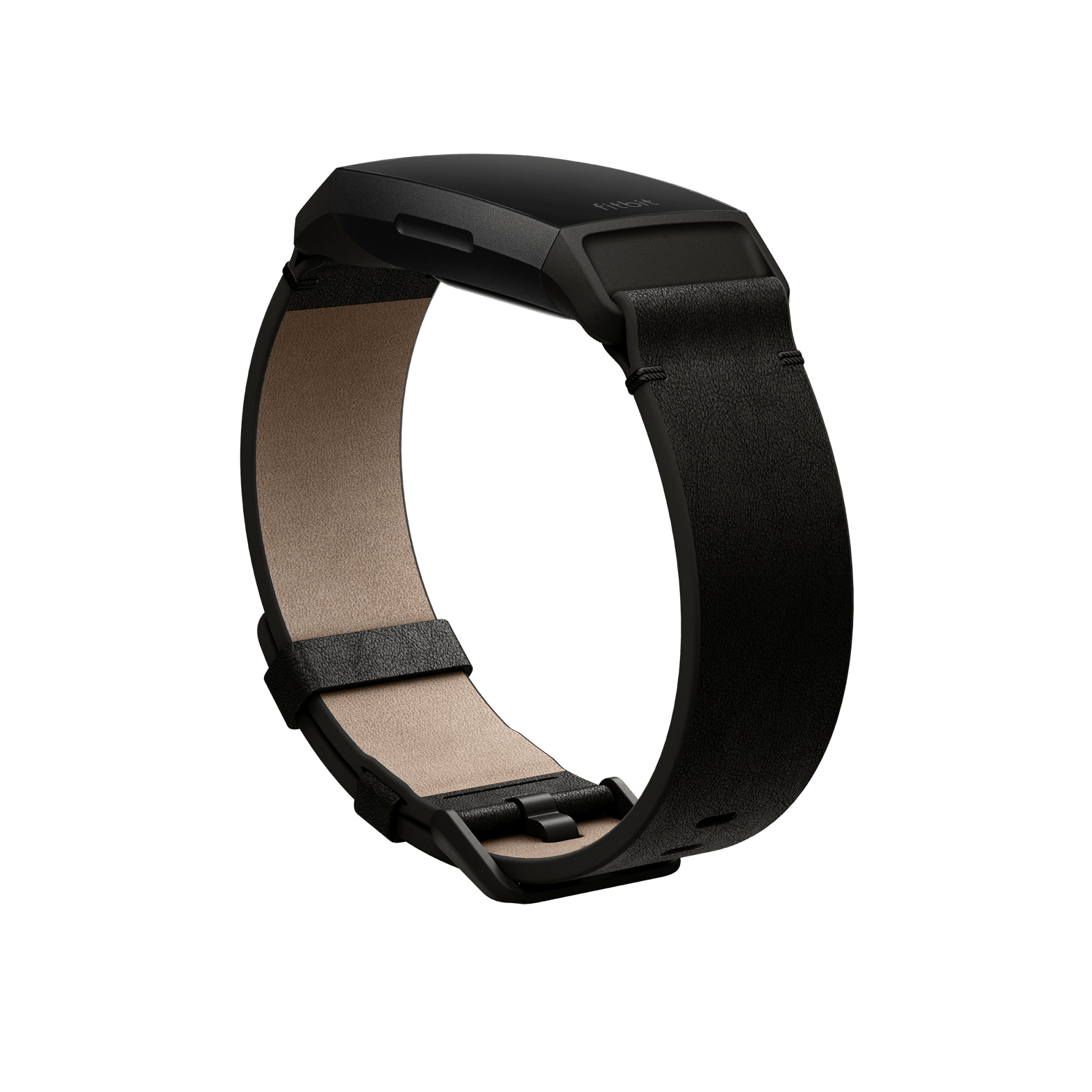 Bracelet en cuir Horween® Charge 4 et Charge 3 (noir) - Large