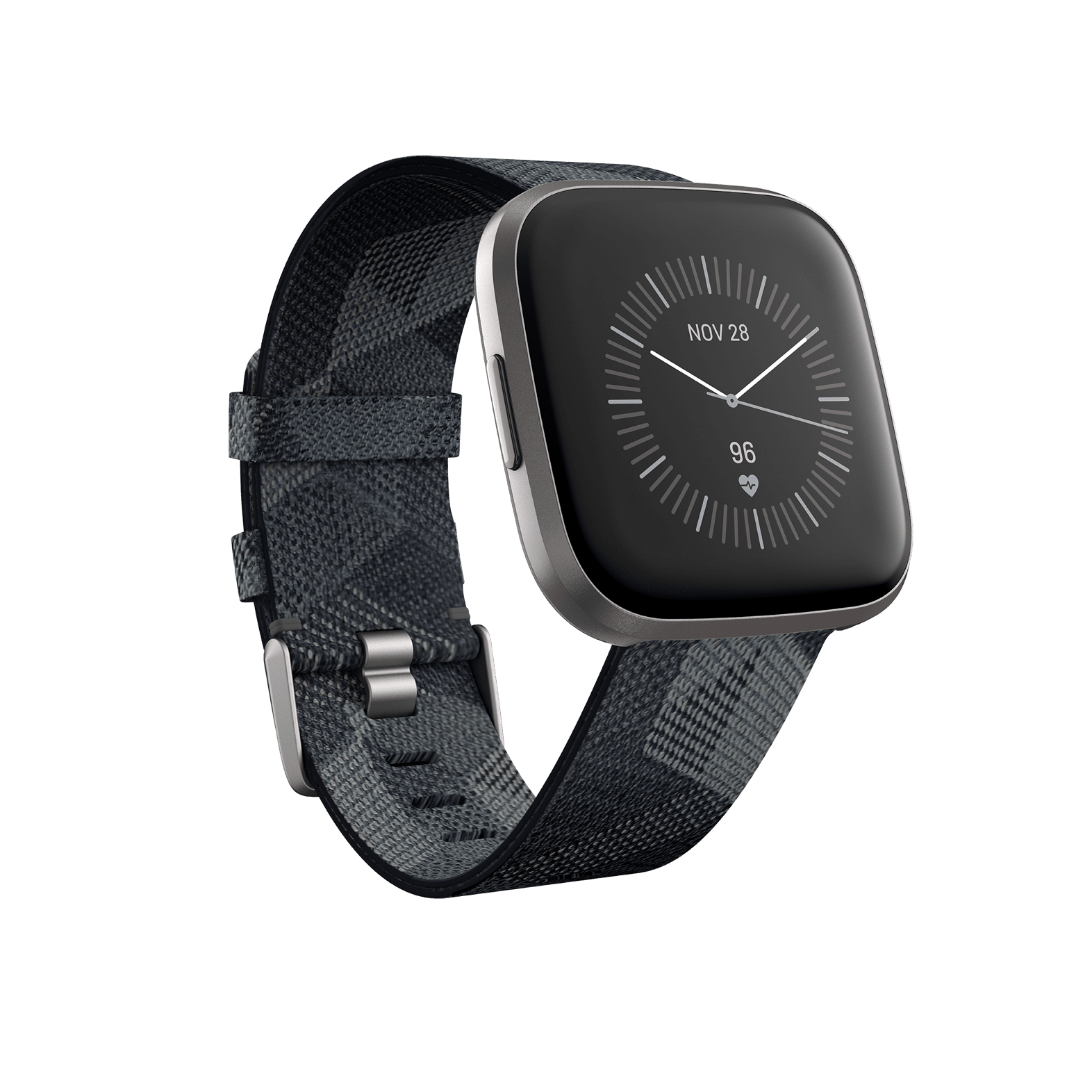 Fitbit Versa 2 Édition Spéciale (tissé gris fumé/aluminium gris brume)
