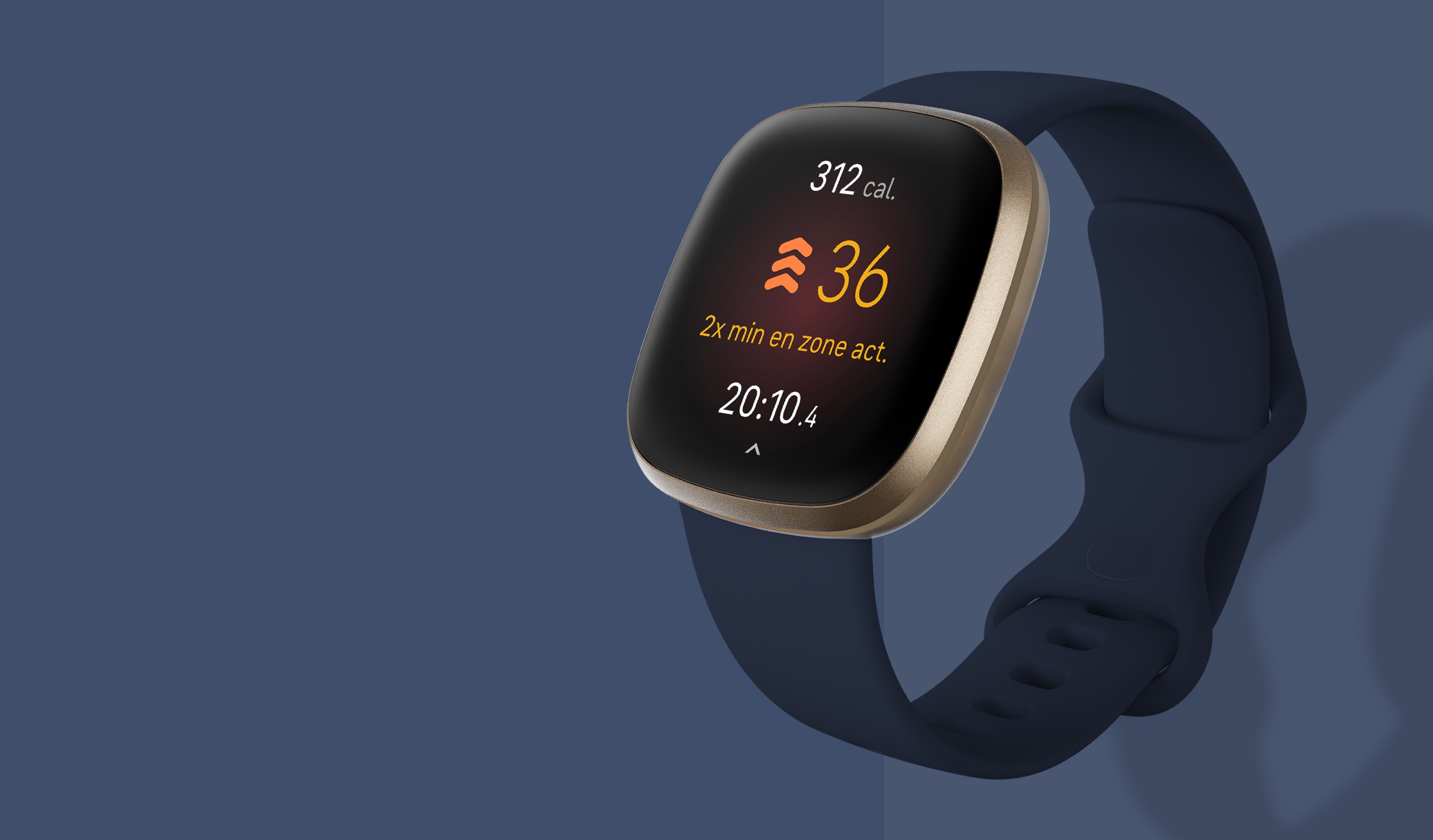 Fitbit Fitbit Versa 3 la montre connectée santé et sport avec GPS intégré 
