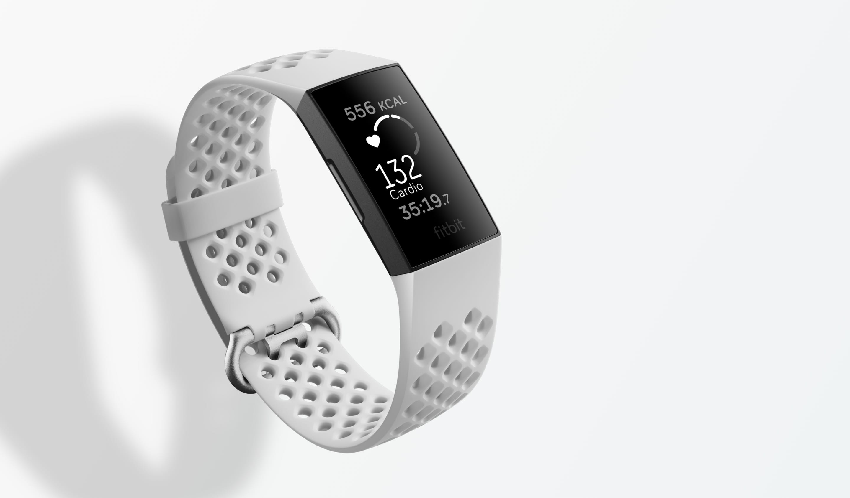 L Fitbit Charge HR Aktivitätstracker Fitness Armband Tracker Schwarz Größe S 