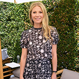 Gwyneth Paltrow spotted wearing her Fitbit Alta HR to the In Goop Health Summit.