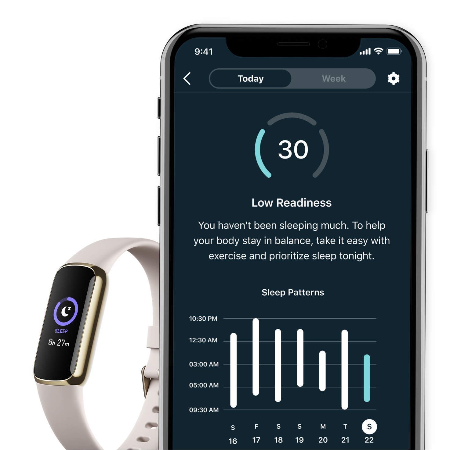 Readiness Score with Fitbit Premium