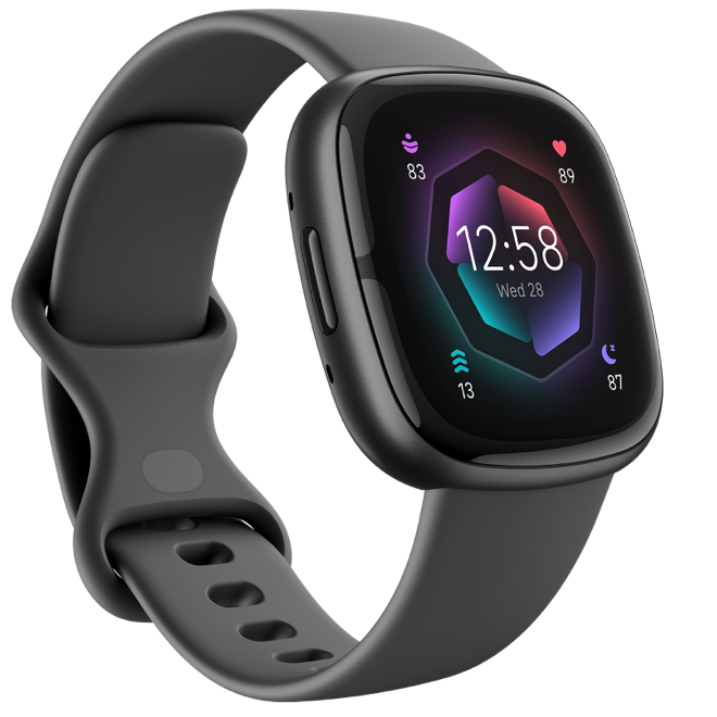 Fitbit Charge Attività Fitness Tracker Orologio da Polso con Contapassi-Nero-SMALL 