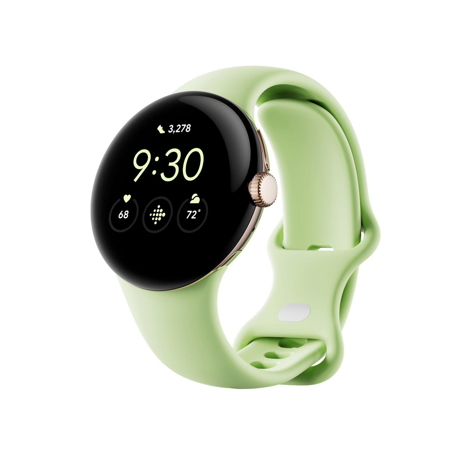 Sportarmband für Google Pixel Watch (Lemongrass) - Klein (S) & Groß (L)
