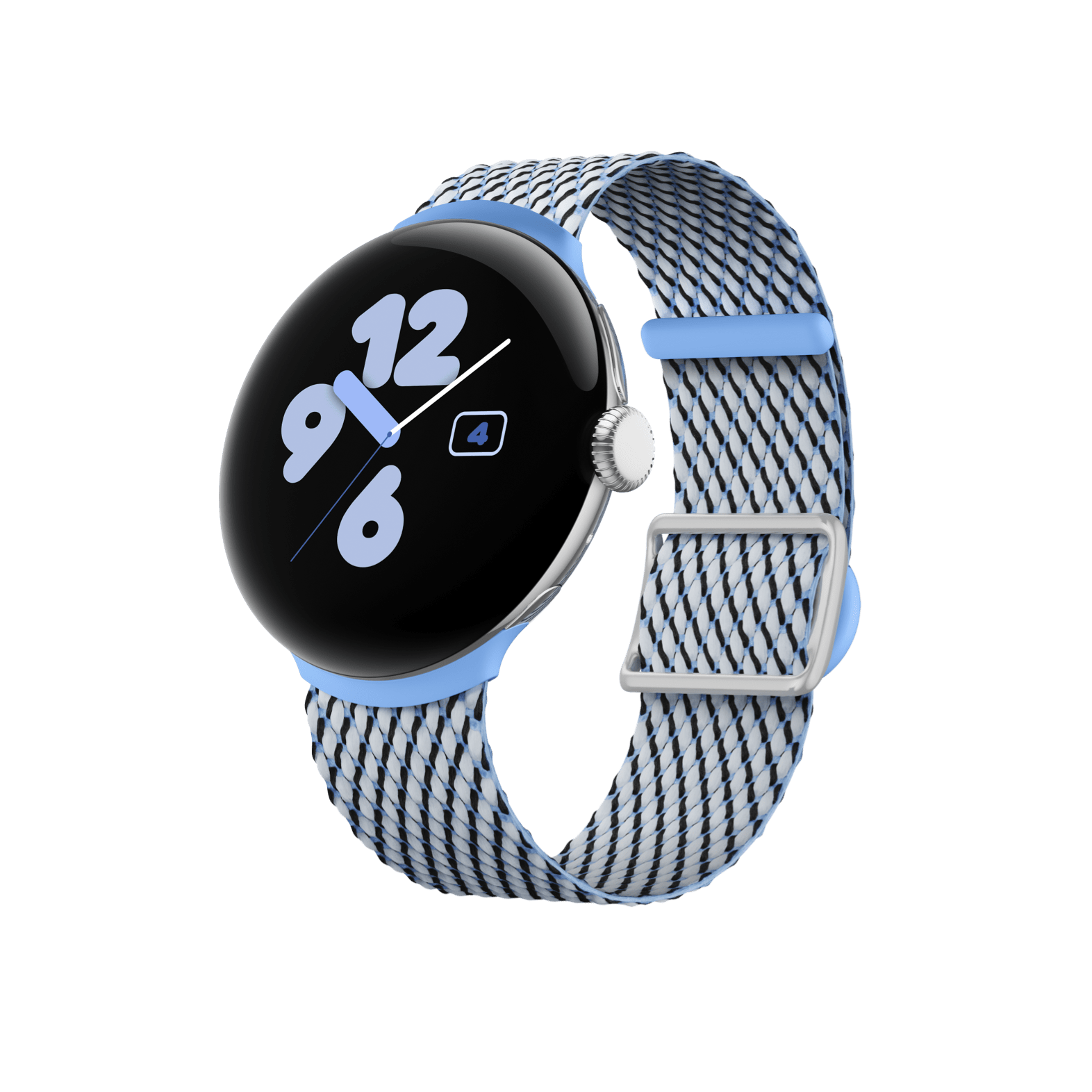 Bracelet tissé Google Pixel Watch (bleu azur)