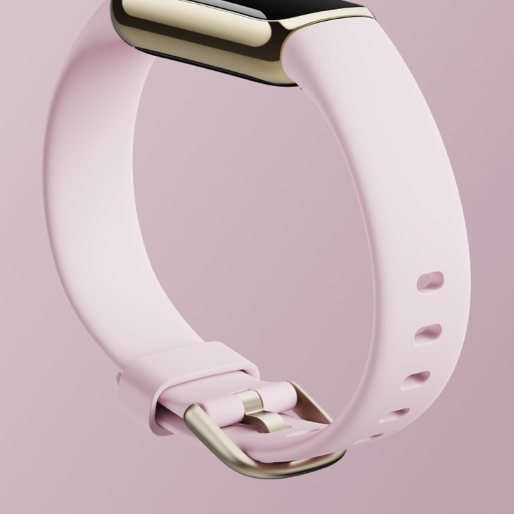 Ginamart Bracelet en cuir compatible avec Fitbit Luxe, pour homme et femme  - Bracelet de rechange en cuir véritable pour traqueur d'activité de luxe