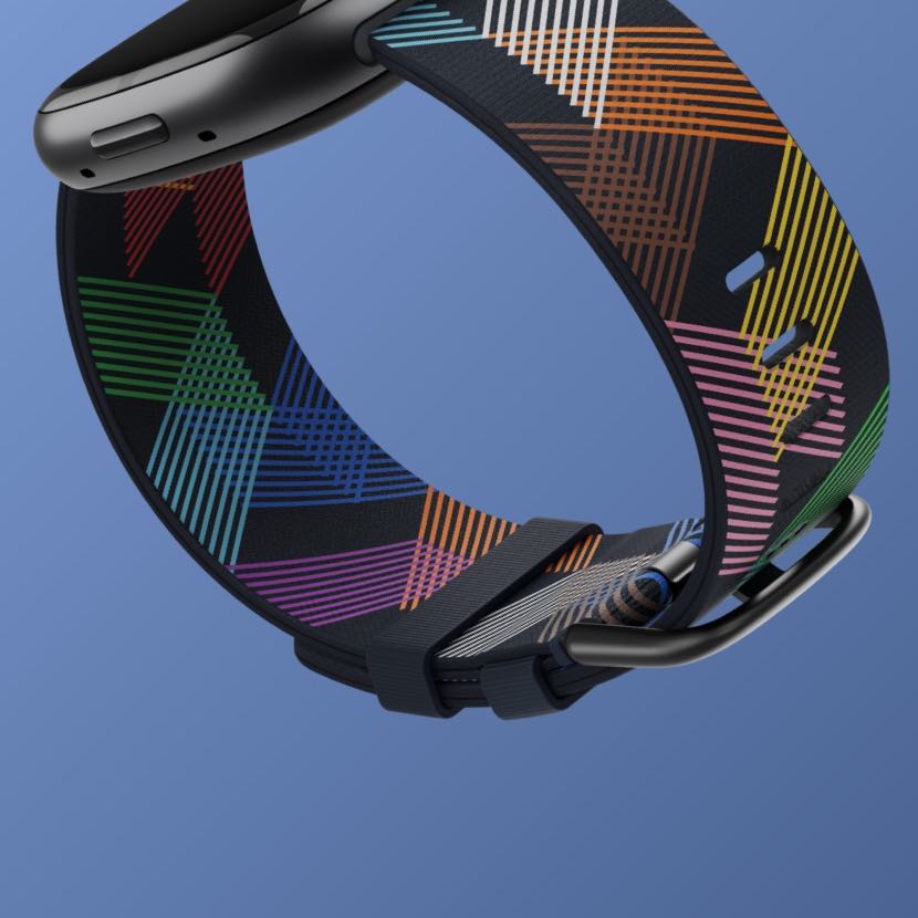 24-mm-Sportarmbänder für Fitbit-Smartwatches | Zubehörarmbänder für Smartwatches  Fitbit Sense 2, Sense, Versa 4 & Versa 3 | Uhrenarmbänder