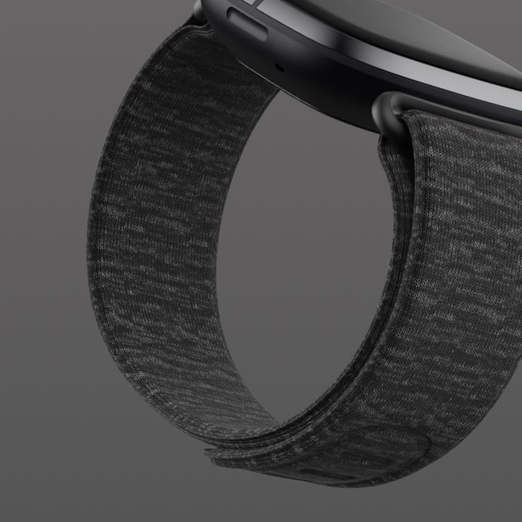 Für Fitbit Versa 3 Fitbit Sense Nylon Armband Nylonarmband Loop Band Klettband 