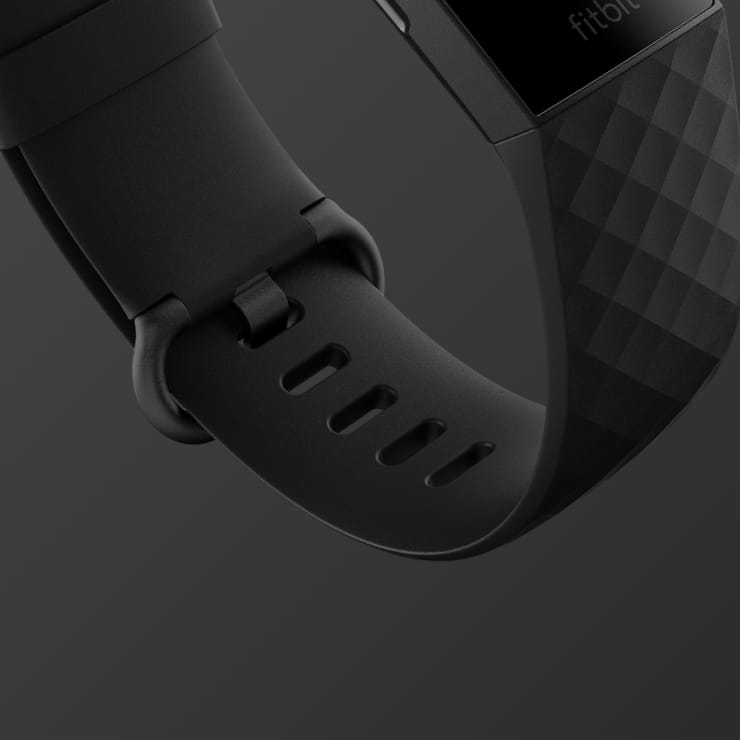 Fitbit Cargo 4 salud y Fitness Tracker-Negro Universal 