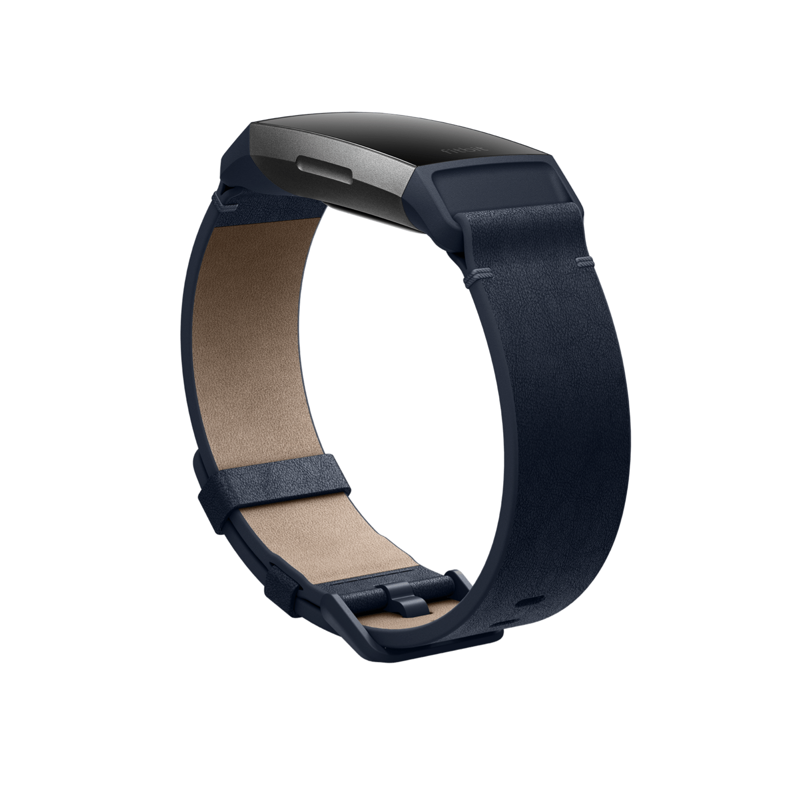 Charge 4 & Charge 3 Horween® Leather Band (Midnight Blue) - Large