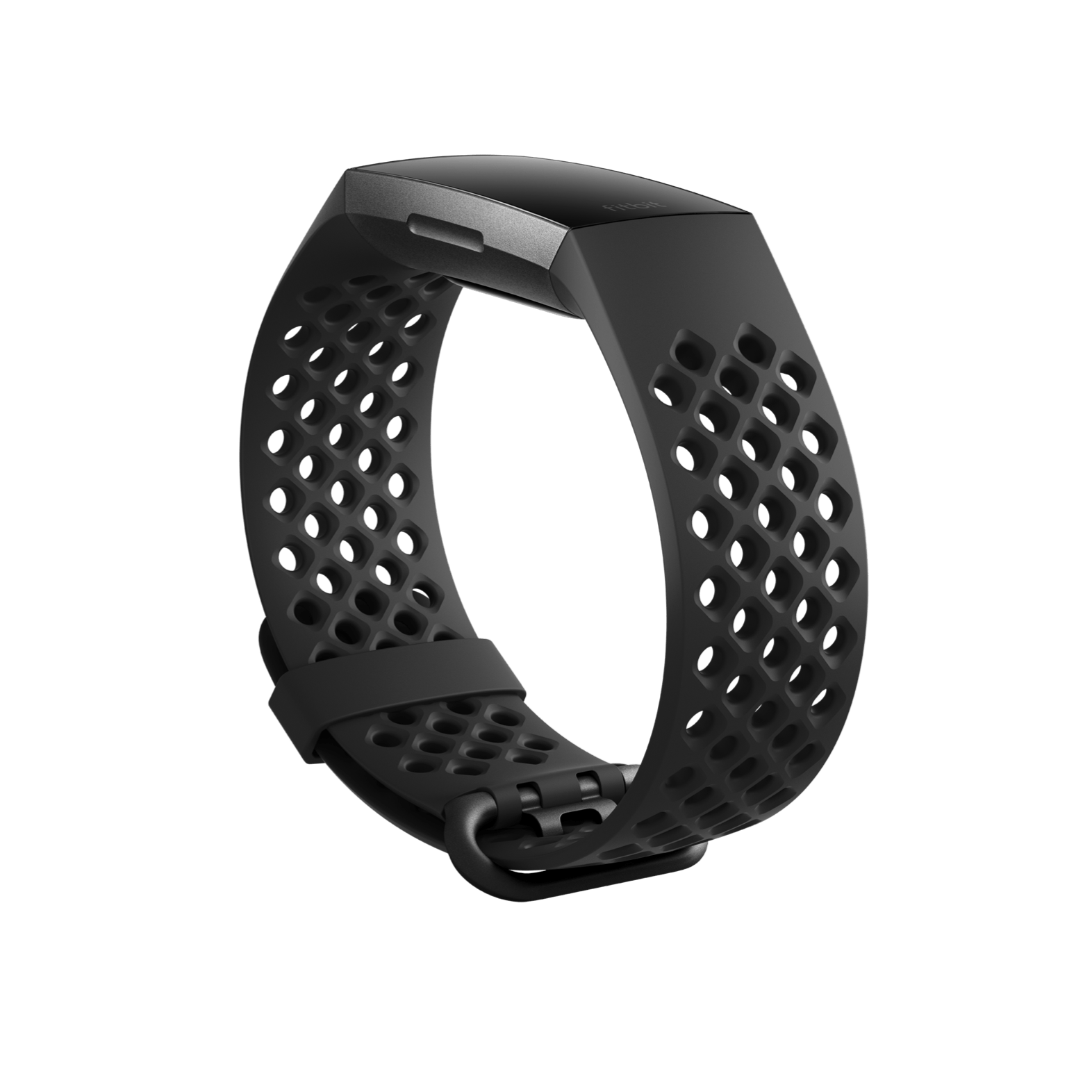 Für Fitbit Charge 3 Armband Klassisch Verstellbares Ersatz weiches Silikon Sport 