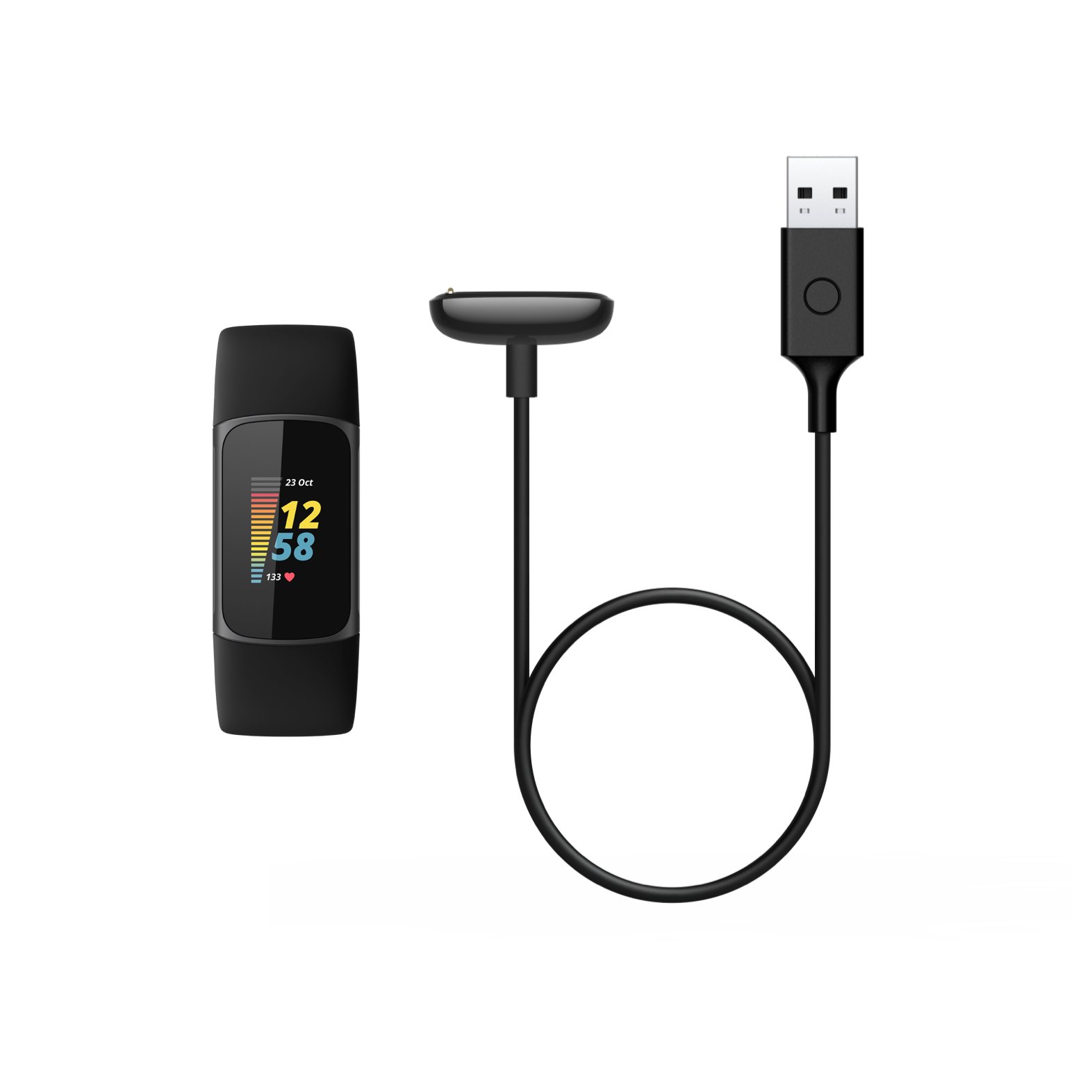 充電ケーブル | Fitbit Luxe および Charge 5 のアクセサリーを購入