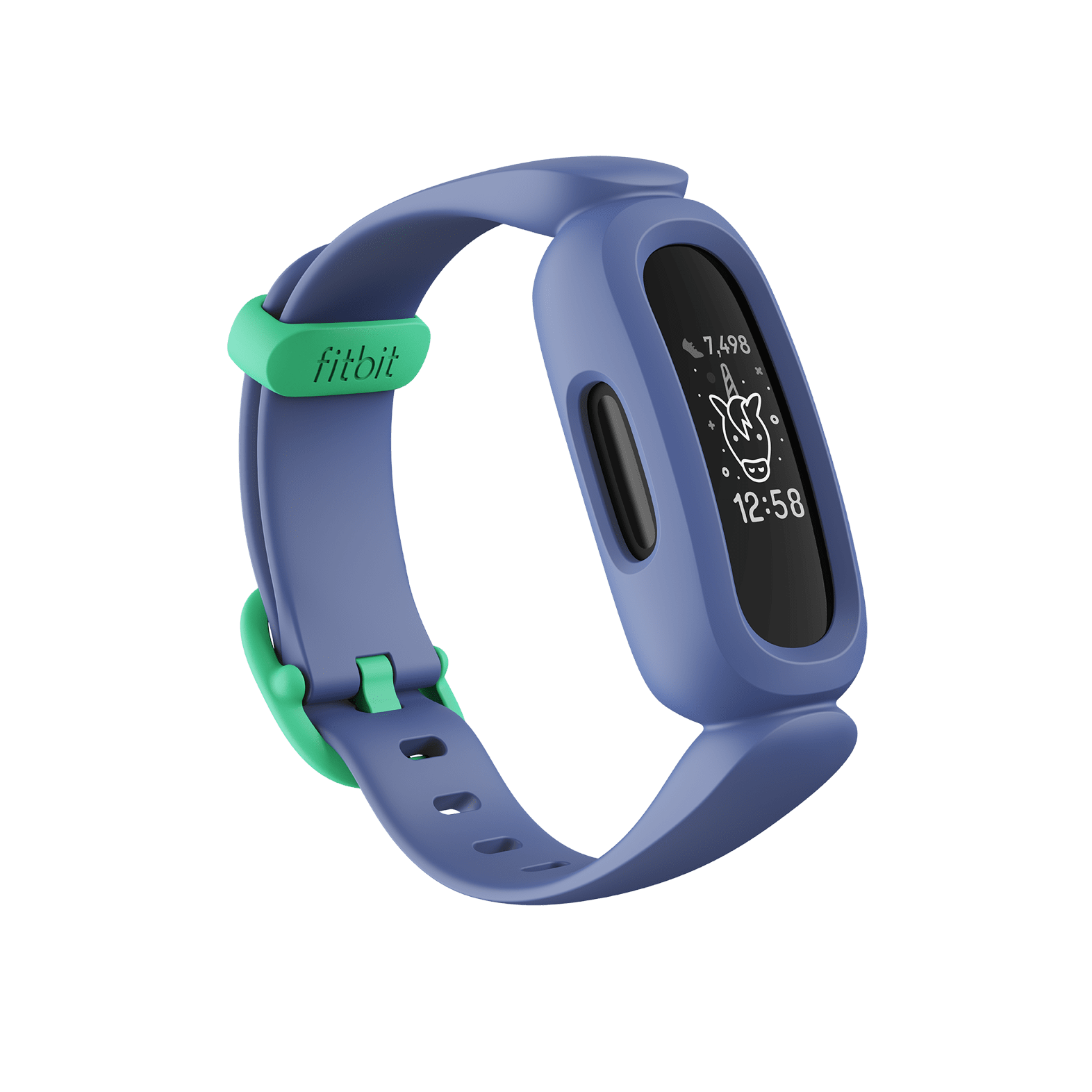 Fitbit Ionique gris-bleu/argent GPS intégré Smartwatch taille unique avec de grandes Band