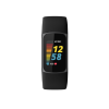 Navigate to gallery image showing: Tracker Charge 5 in Edelstahl Graphit mit Armband in Schwarz
