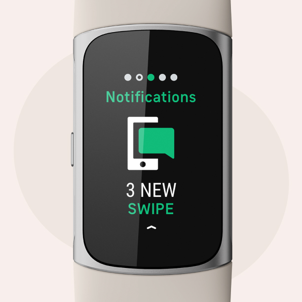Fitbit by Google Charge 6 Bracelet d'activité avec un abonnement de 6 mois  à Fitbit Premium inclus, 7 jours d'autonomie de batterie, Google Wallet et  Google Maps - Corail/aluminium champagne doré 