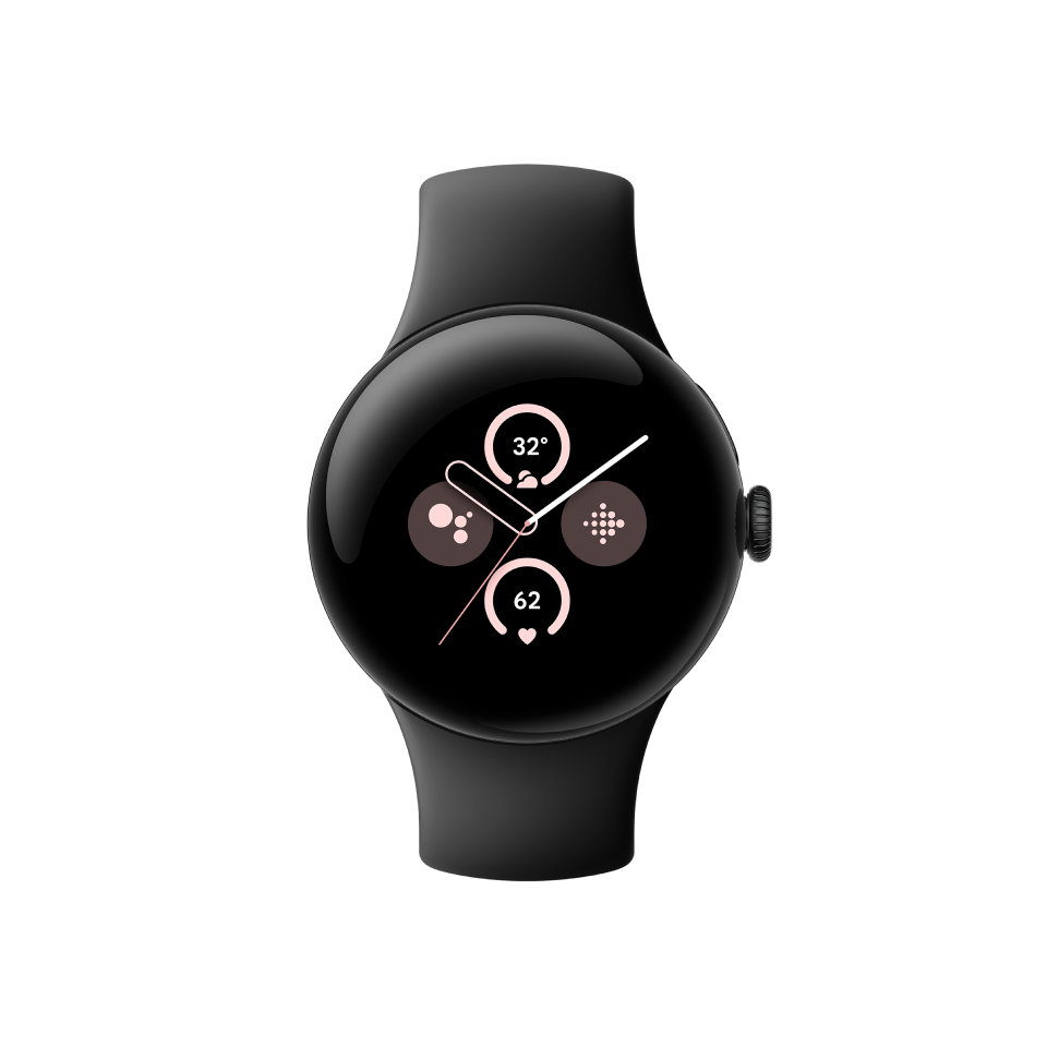 Pixel Watch in obsidian black