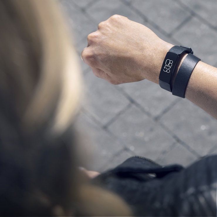 Smartband Inspire Schwarz Fitbit Activity Tracker Schwarz 