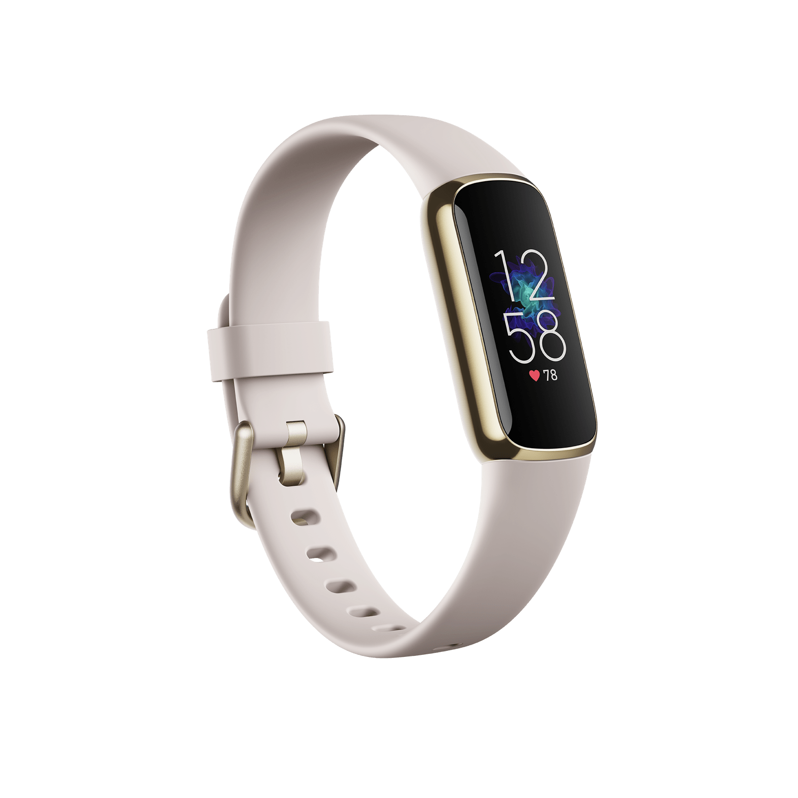 Fitbit Luxe™ (Lunar White/Soft Gold Stainless Steel)
