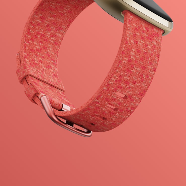 Coral Woven Band