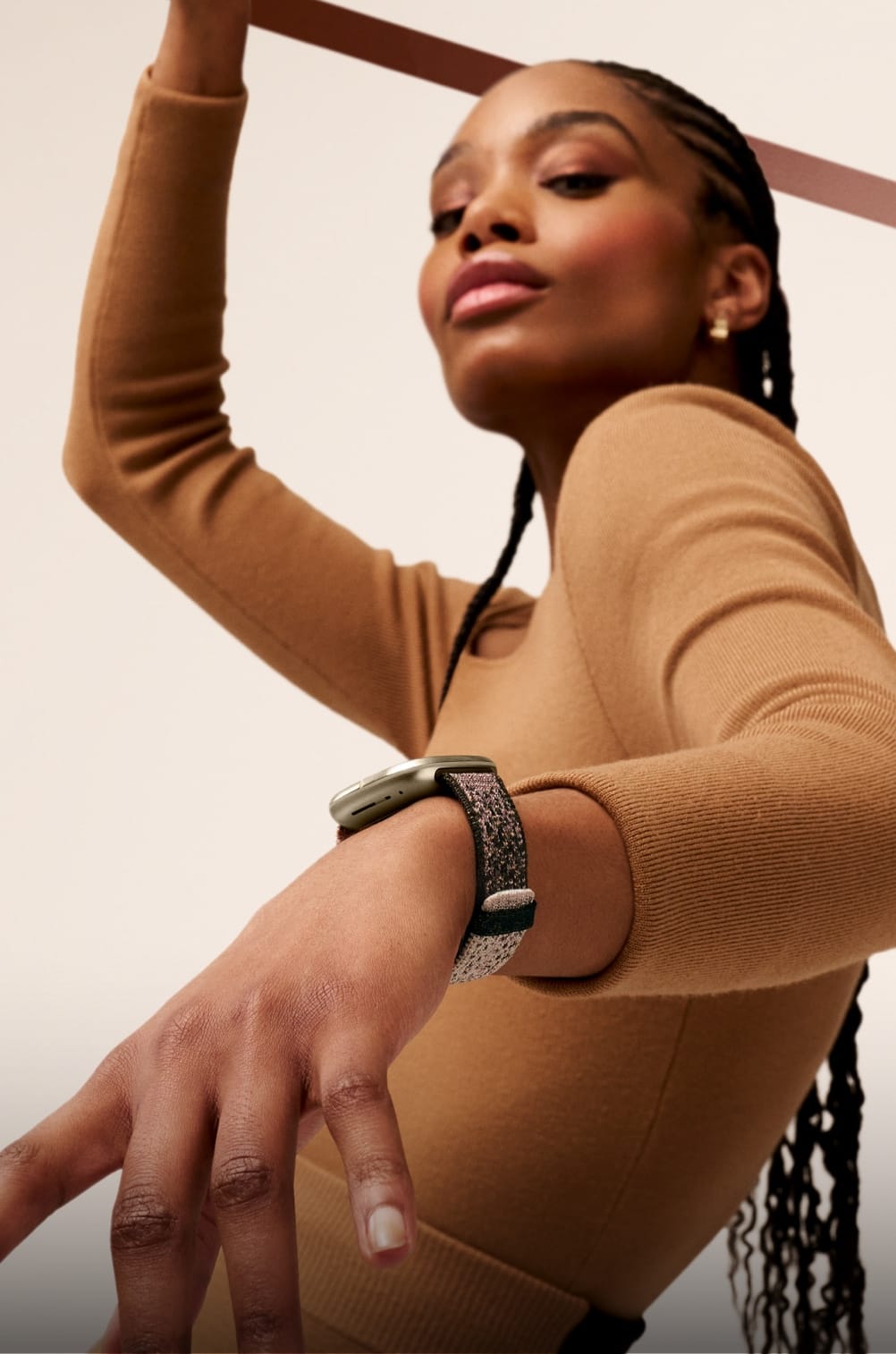 Reloj inteligente compatibilidad : Fitbit Versa 3 con Samsung de silicona  con tira deportivo con muñequera, Moda de Mujer