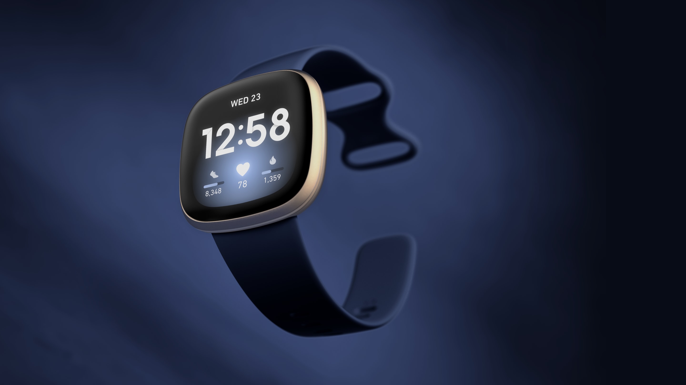 Fitbit-Versa 3 Health & Fitness SMARTWATCH-GPS Negro Nuevo En Caja
