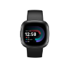 Navigate to gallery image showing: smartwatch Versa 4 alluminio grigio grafite con cinturino nero