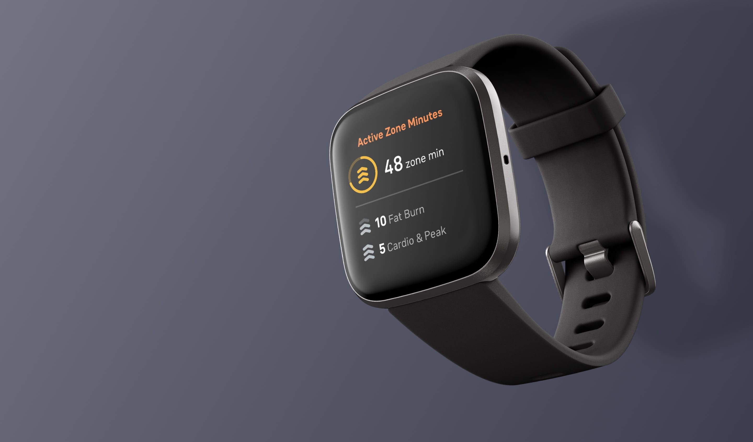 Fitbit Versa 2 Health & Fitness Smartwatch FB507BKBK for sale online 