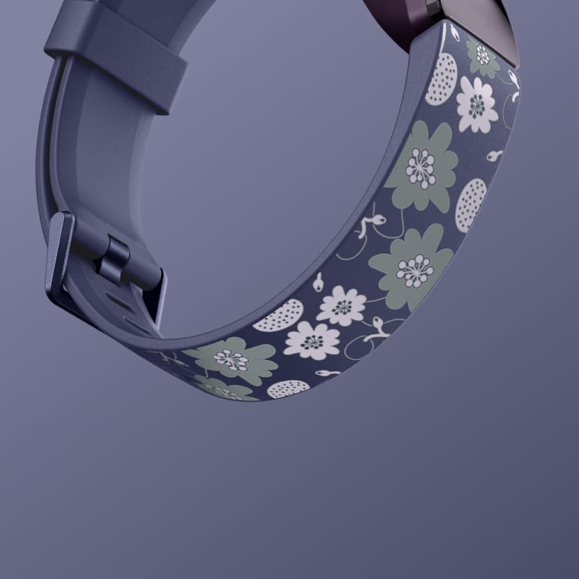 Bracelet Connecté de Rechange Fitbit Inspire 2 en Acier Inoxydable
