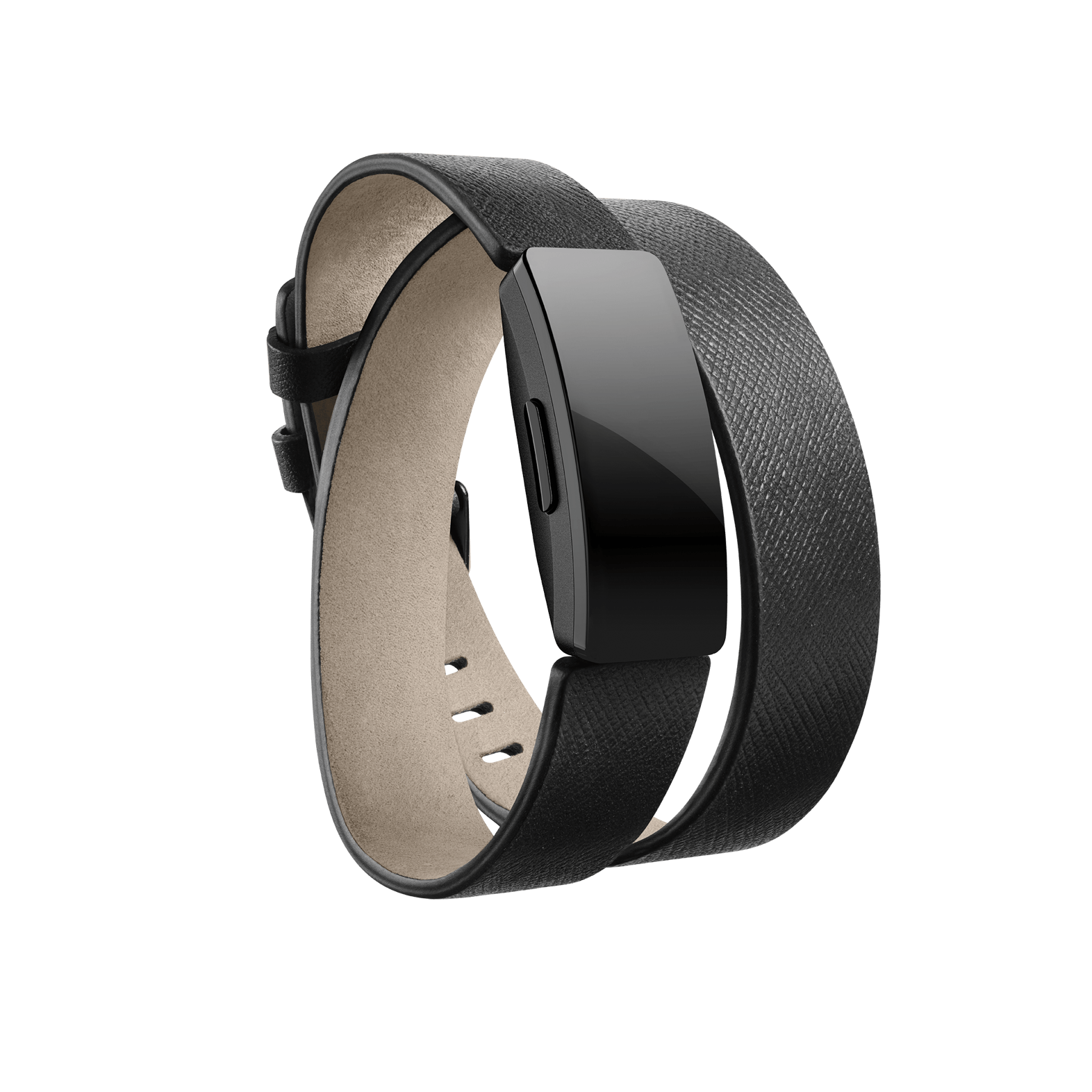 für Fitbit Inspire/ HR Armband Edelstahl Ersatzband Milanese Sport Leder Silikon 