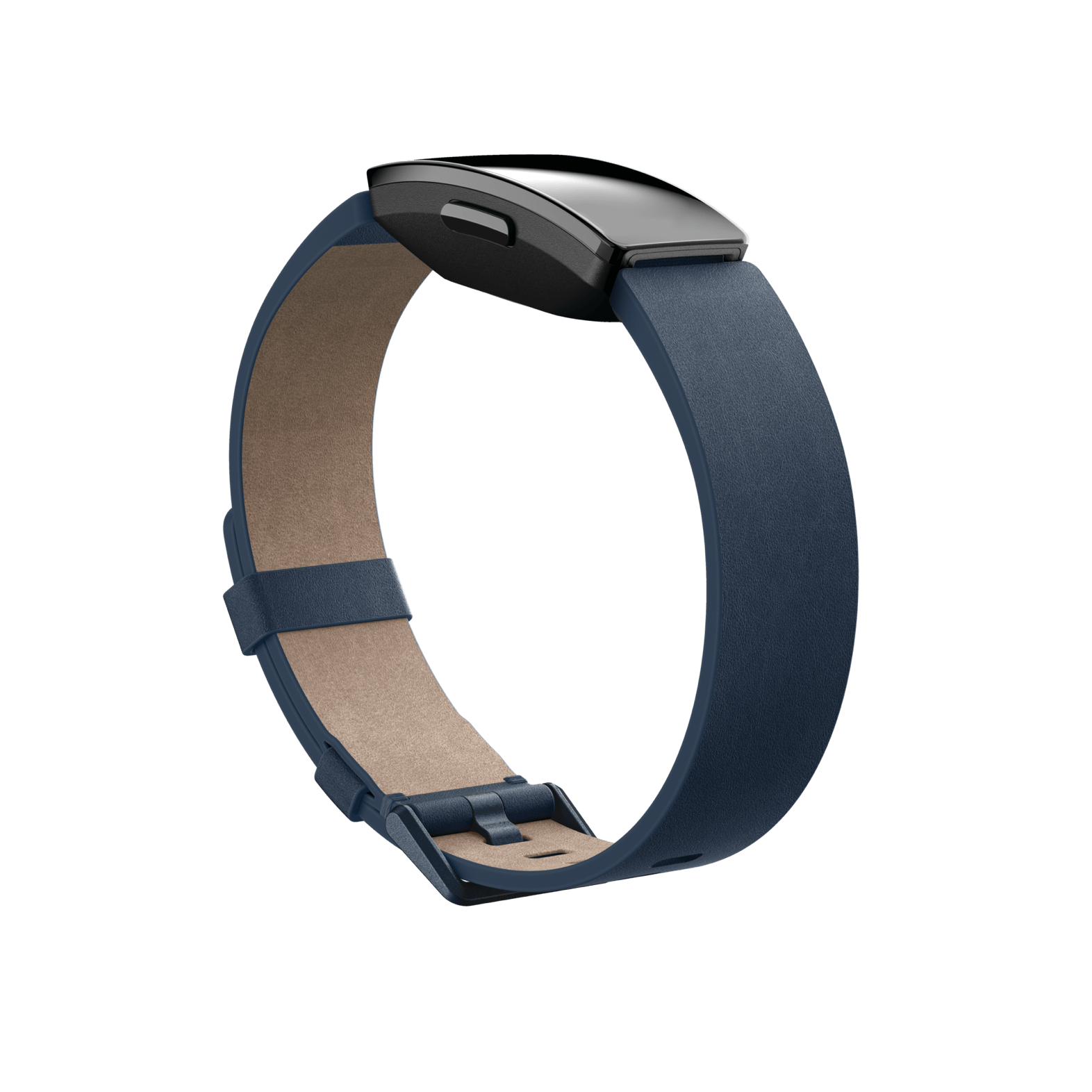 Inspire 2, Inspire HR & Inspire Horween® Leather Band (Midnight Blue) - Large
