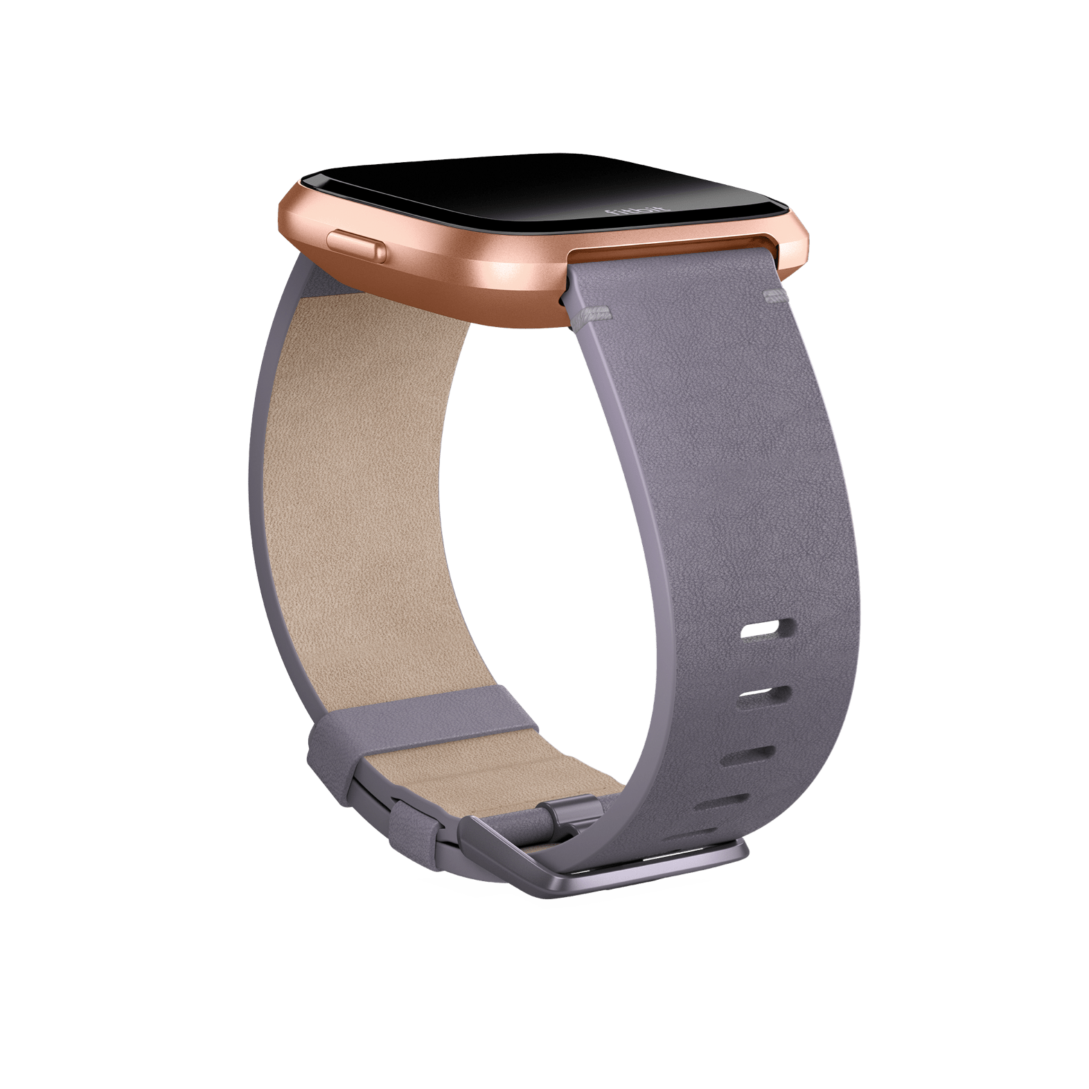Genuine Fitbit Versa Activity Tracker Smartwatch Leather Wrist Strap Small 