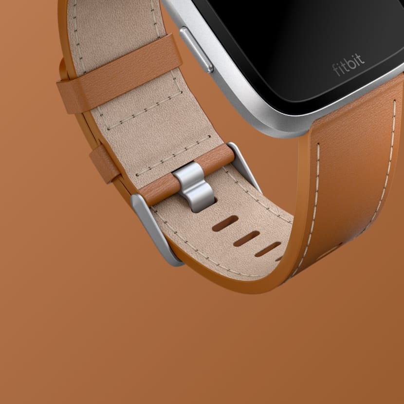Bande en Cuir de Remplacement Réglable Sangle Rechange avec Métal Connecteurs Accessoires pour Fitbit Versa Amzpas Bracelet pour Fitbit Versa/Fitbit Versa Lite Bracelet 