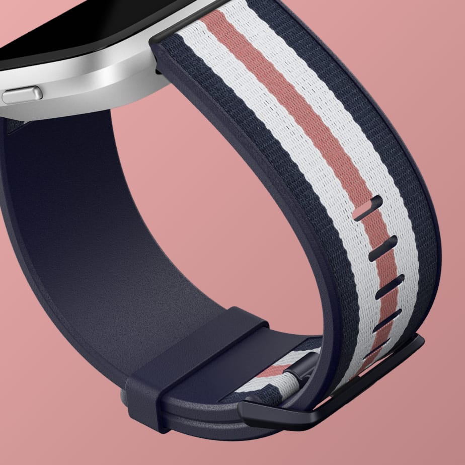 200 correas elásticas de tela compatibles con Fitbit Versa 2, correas  elásticas de repuesto para mujer, lindas correas de repuesto compatibles  con