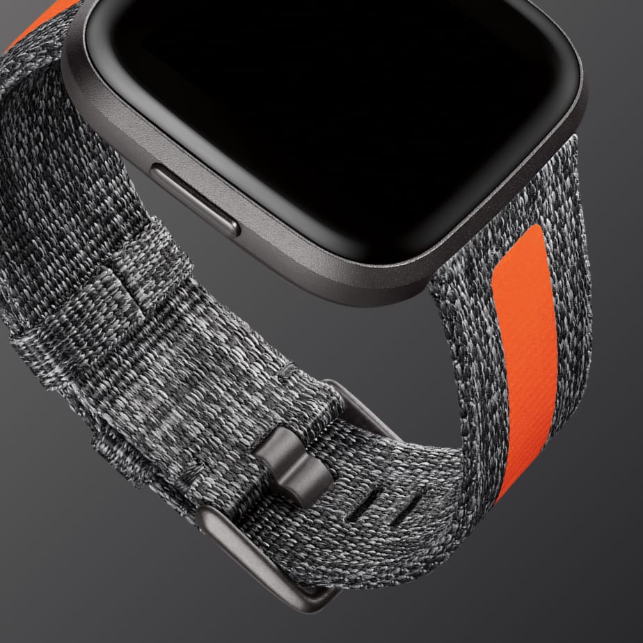 fitbit woven reflective band